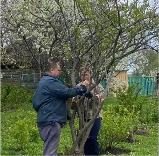 Родовой дом пр маминой линии в с.Байряка