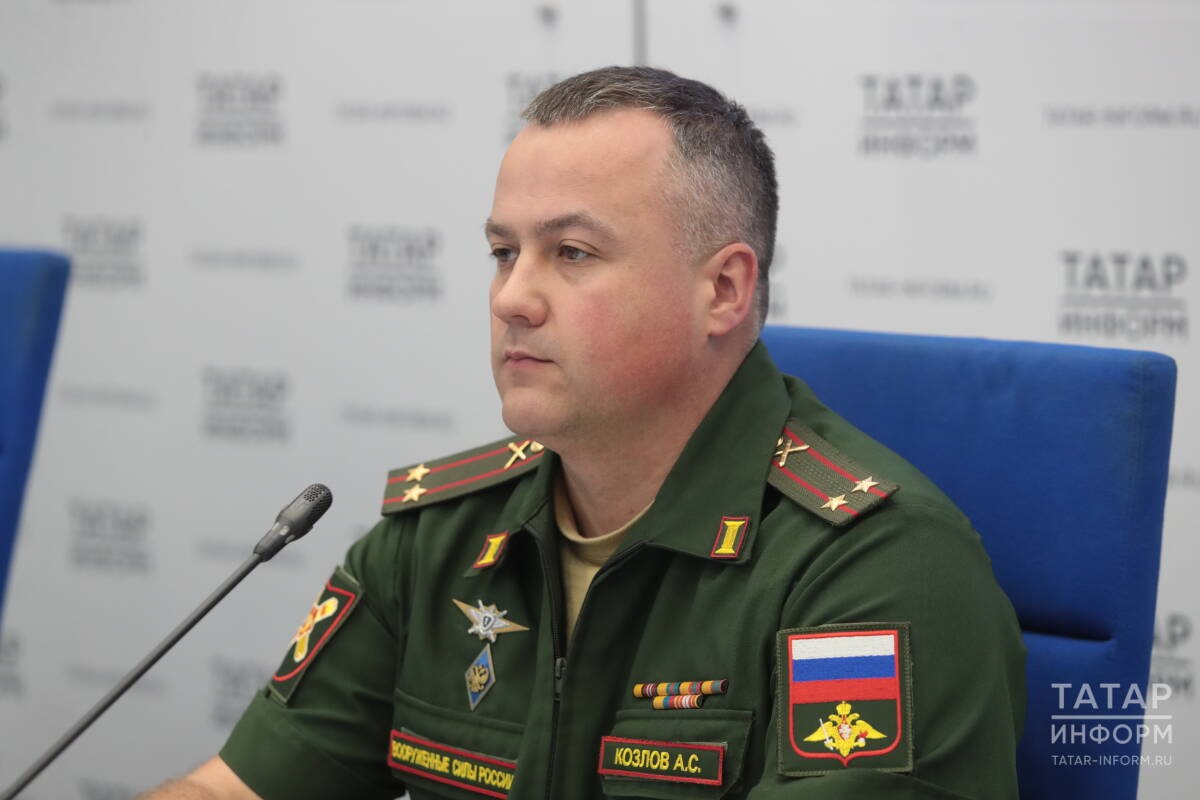 Начальник пункта отбора на службу по контракту в Казани Андрей Козлов  Фото: © Рамиль Гали / «Татар-информ»  