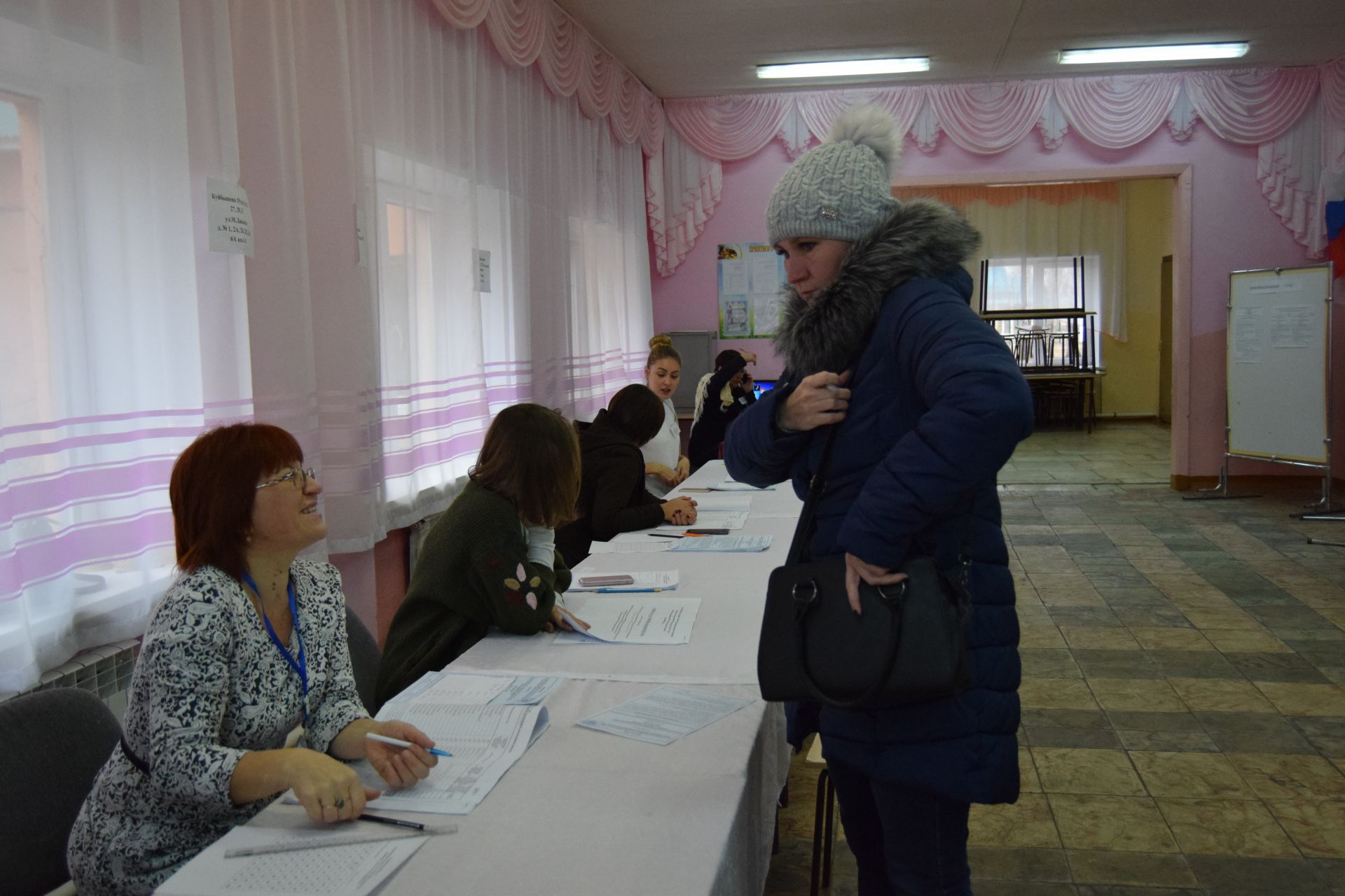 Уруссинцы активно участвуют в референдуме по самообложению
