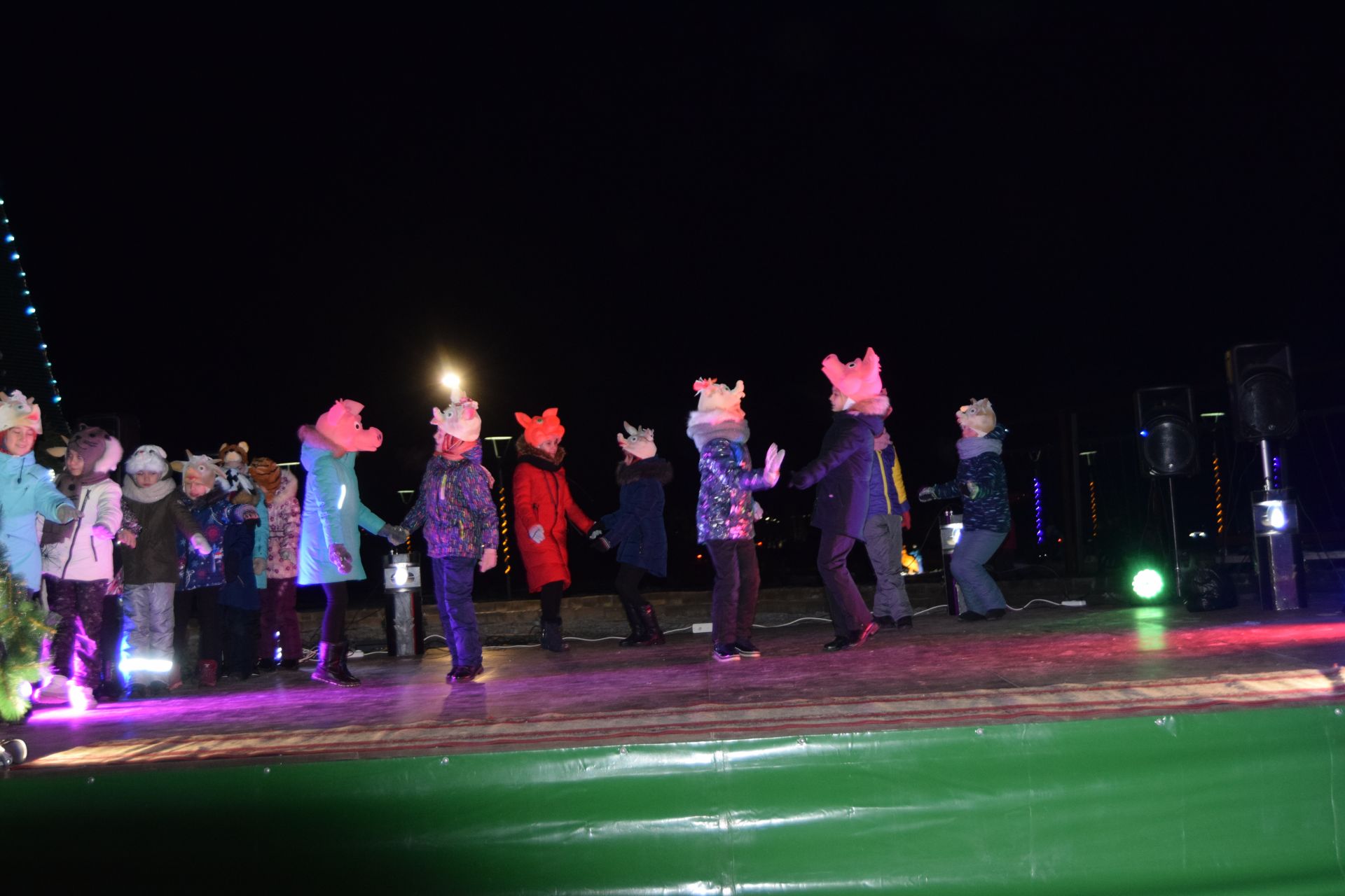 Новогодние огни - в парке «Янарыш»