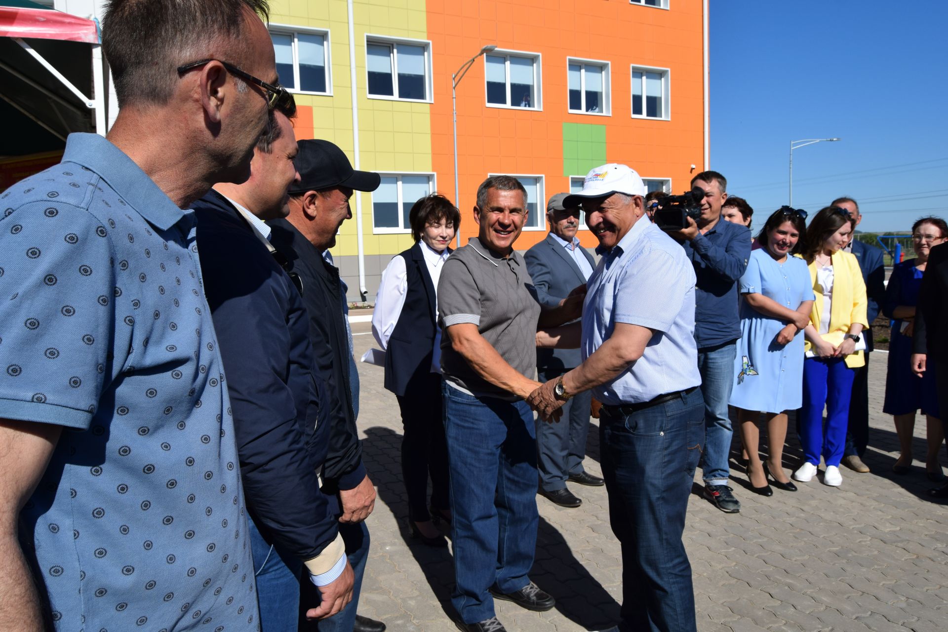 Президент Татарстана побывал в Ютазинском районе
