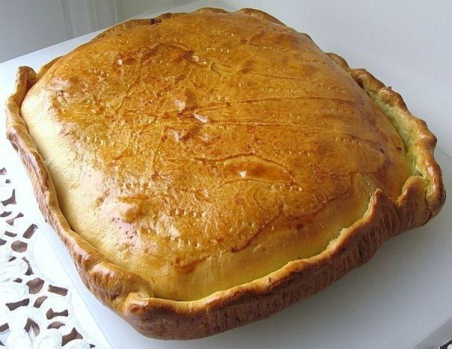 Пирог с капустой в духовке из дрожжевого теста пошаговый рецепт с фото