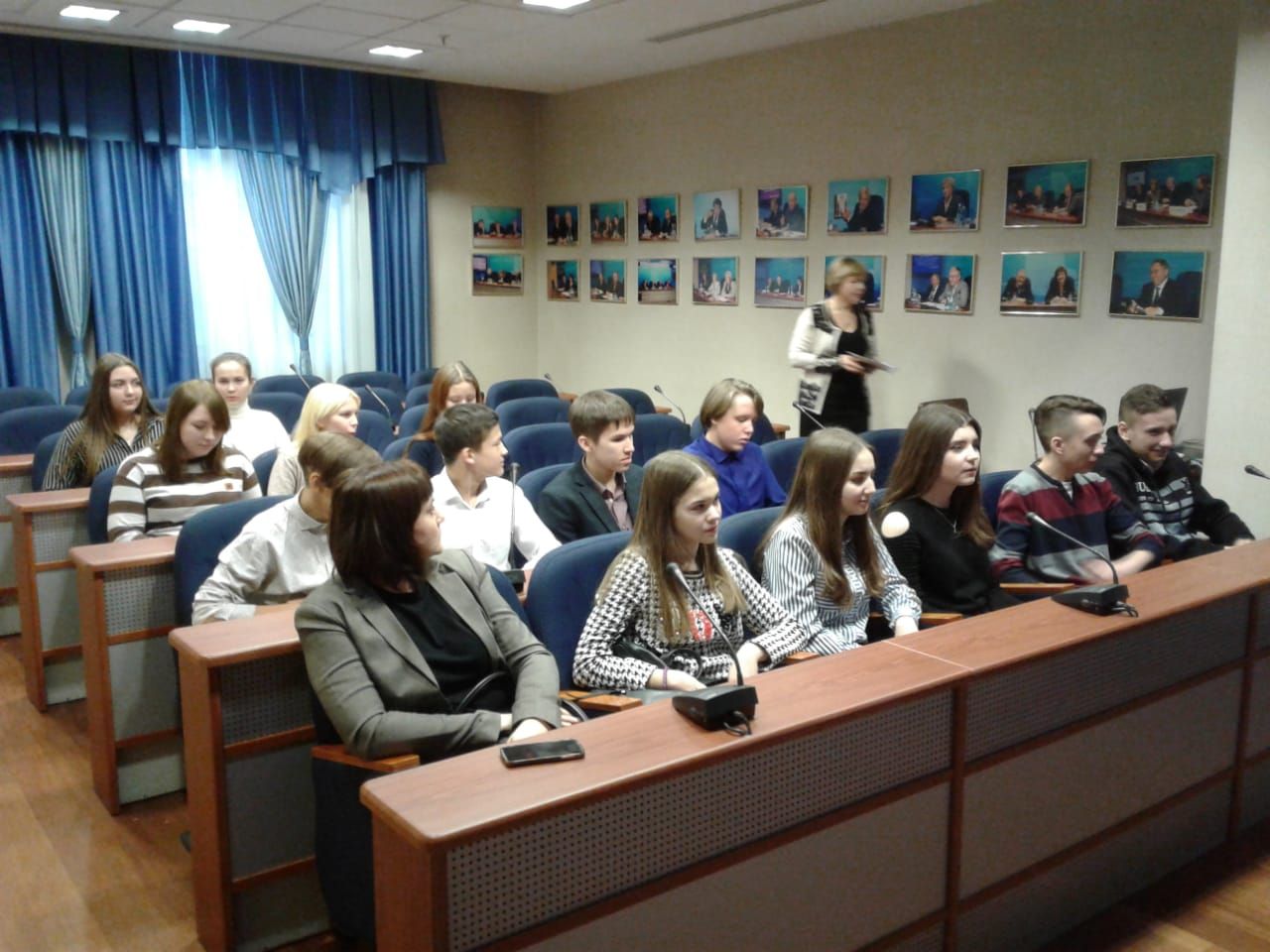 Учащиеся Уруссинской школы №2 посетили Государственный Совет Республики Татарстан.