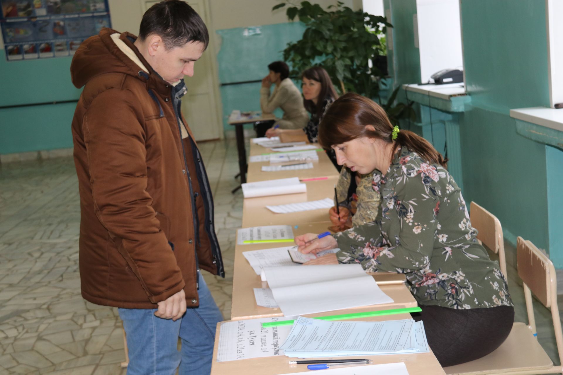 На избирательном участке № 2816 проголосовало 40 процентов граждан