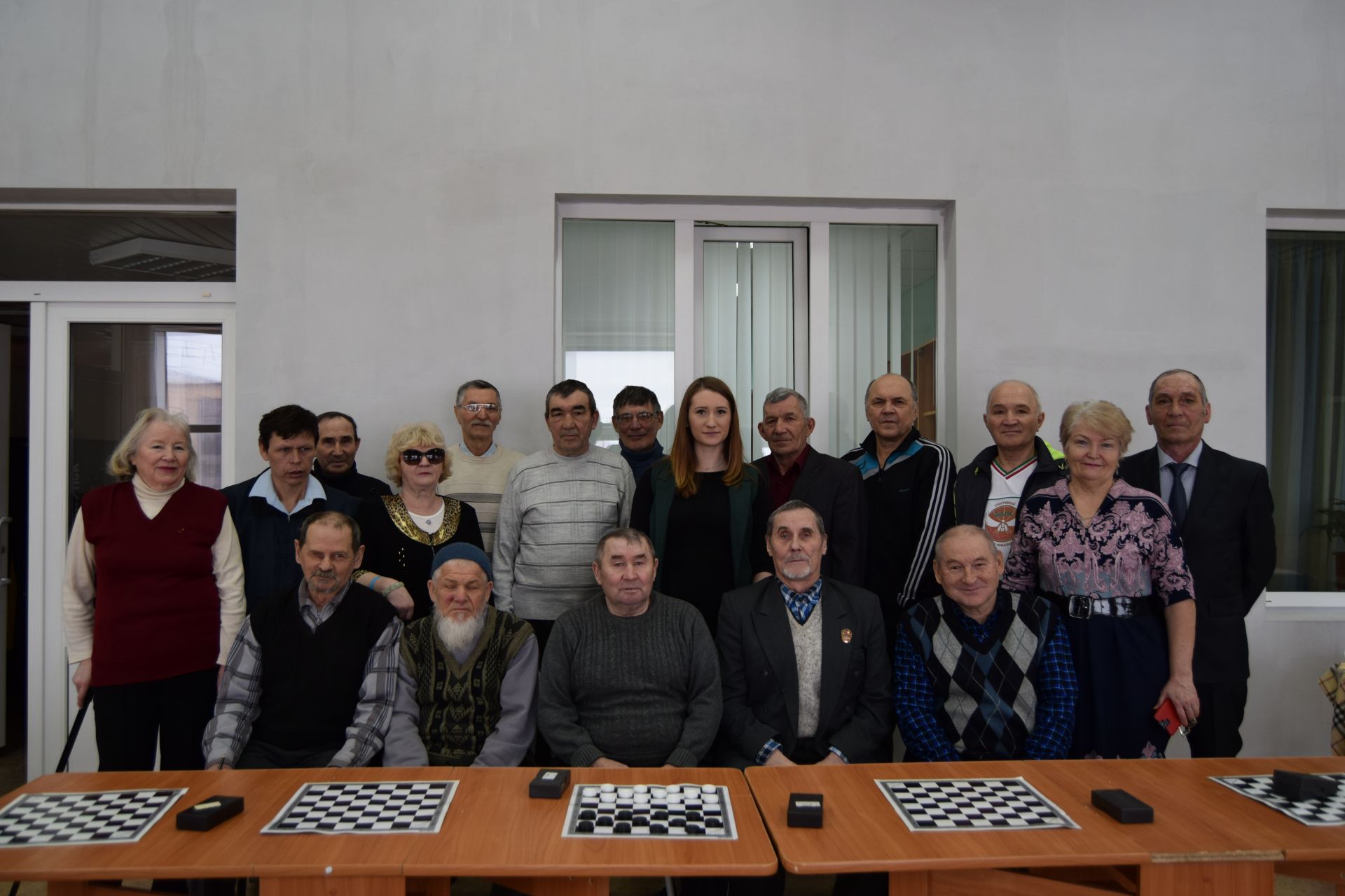 Шахматные баталии среди пенсионеров района.