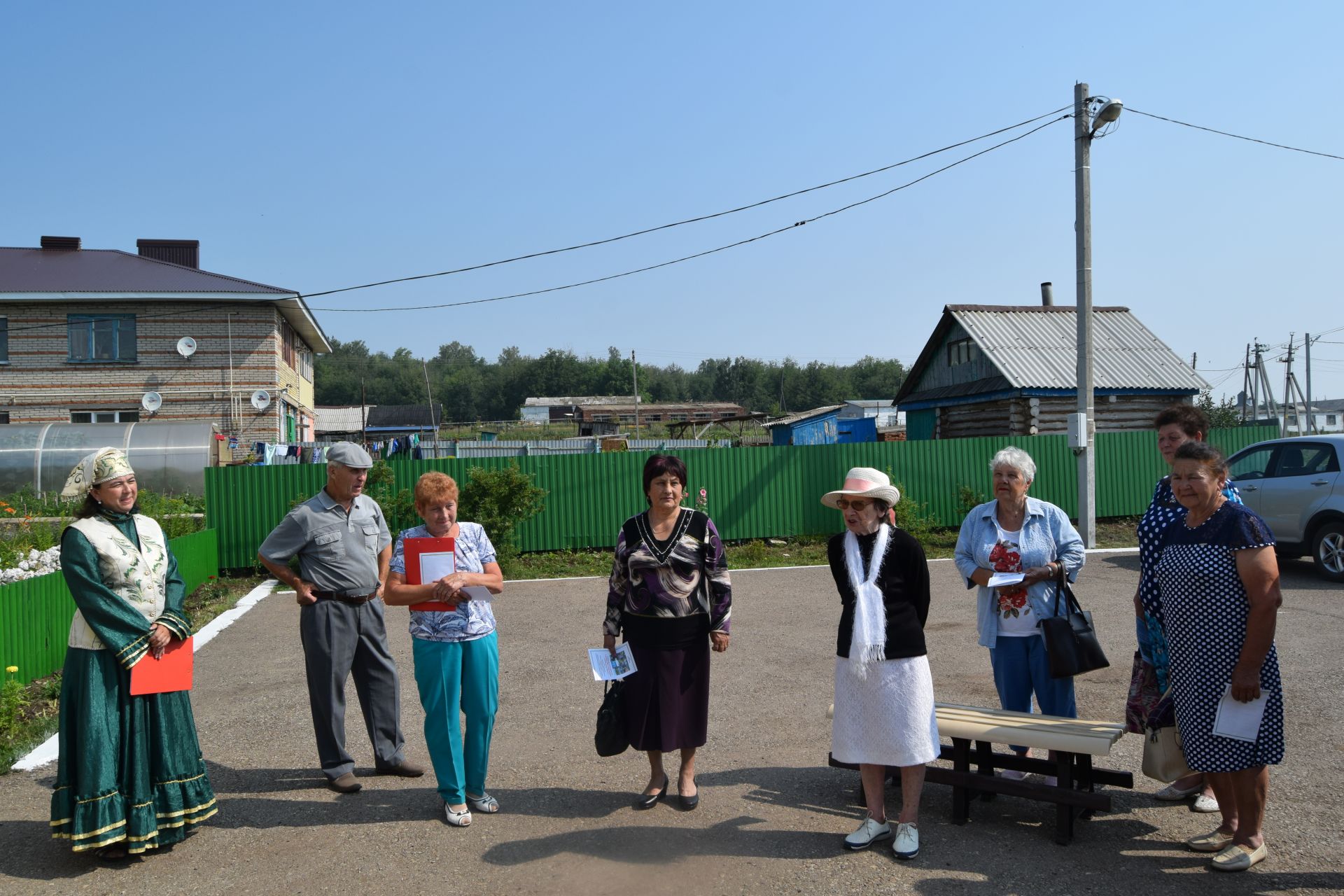 Ветераны района на Ташкичуйской земле