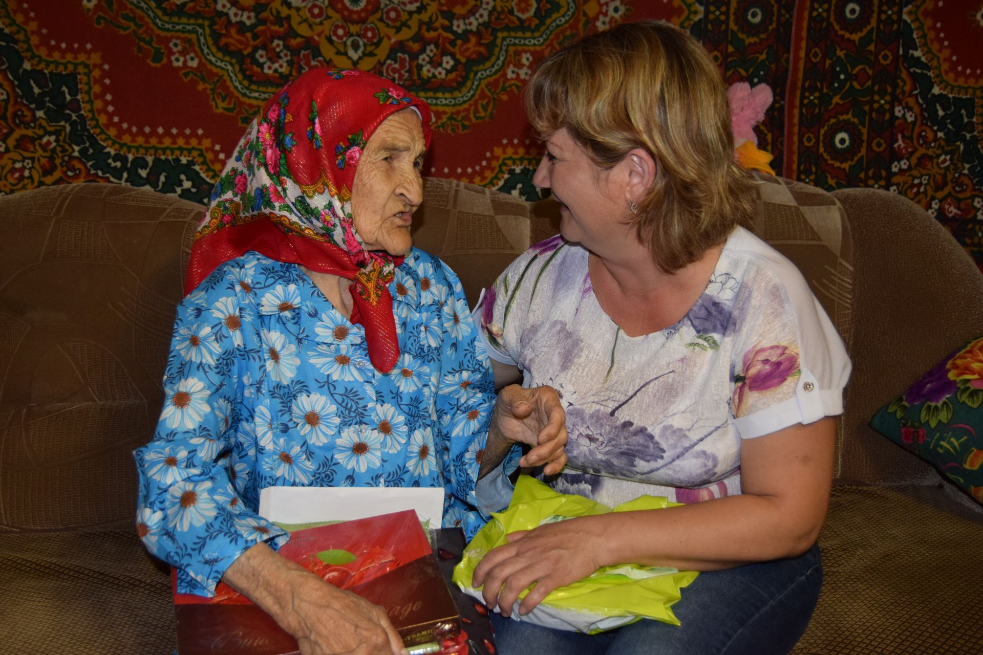​​​​​​​Проживающей в деревне Ак-Чишма Магсуме Миргасимовне Гимаевой вчера исполнилось 95 лет.