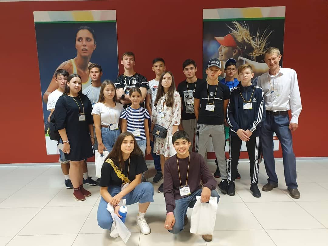 Ютазинские школьники побывали на Церемонии открытия чемпионата WorldSkills Kazan 2019