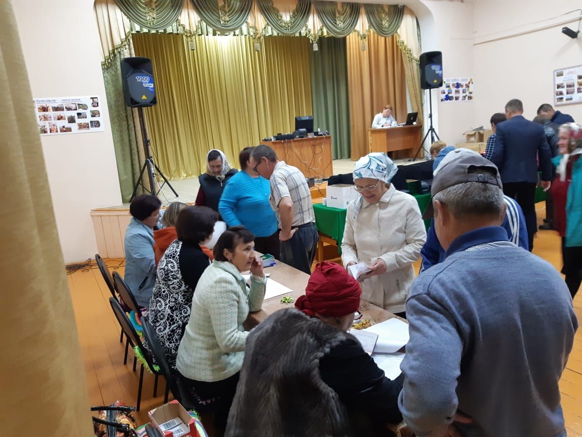 В селе Байряка Ютазинского района проголосовали 70 процентов избирателей