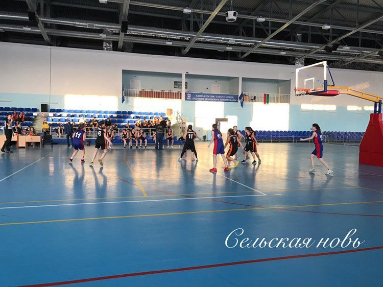 Ютазинские баскетболистки соревнуются на Первенстве Татарстана