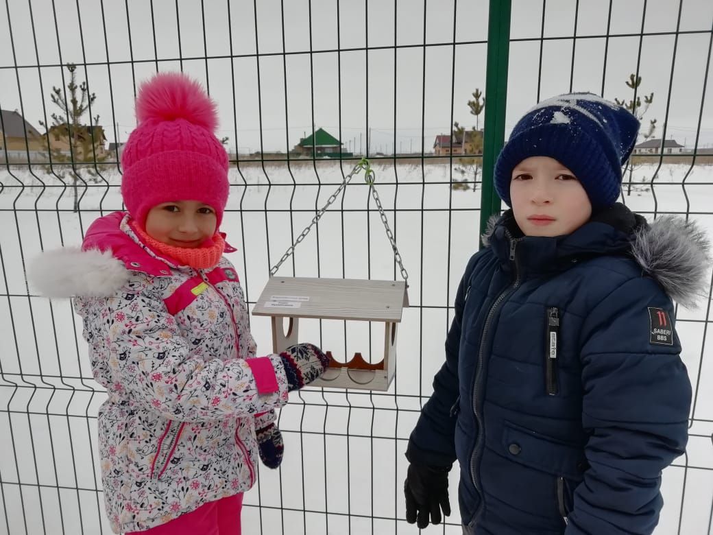 В Уруссинском детском саду №7 провели экологический конкурс«Птичья столовая»