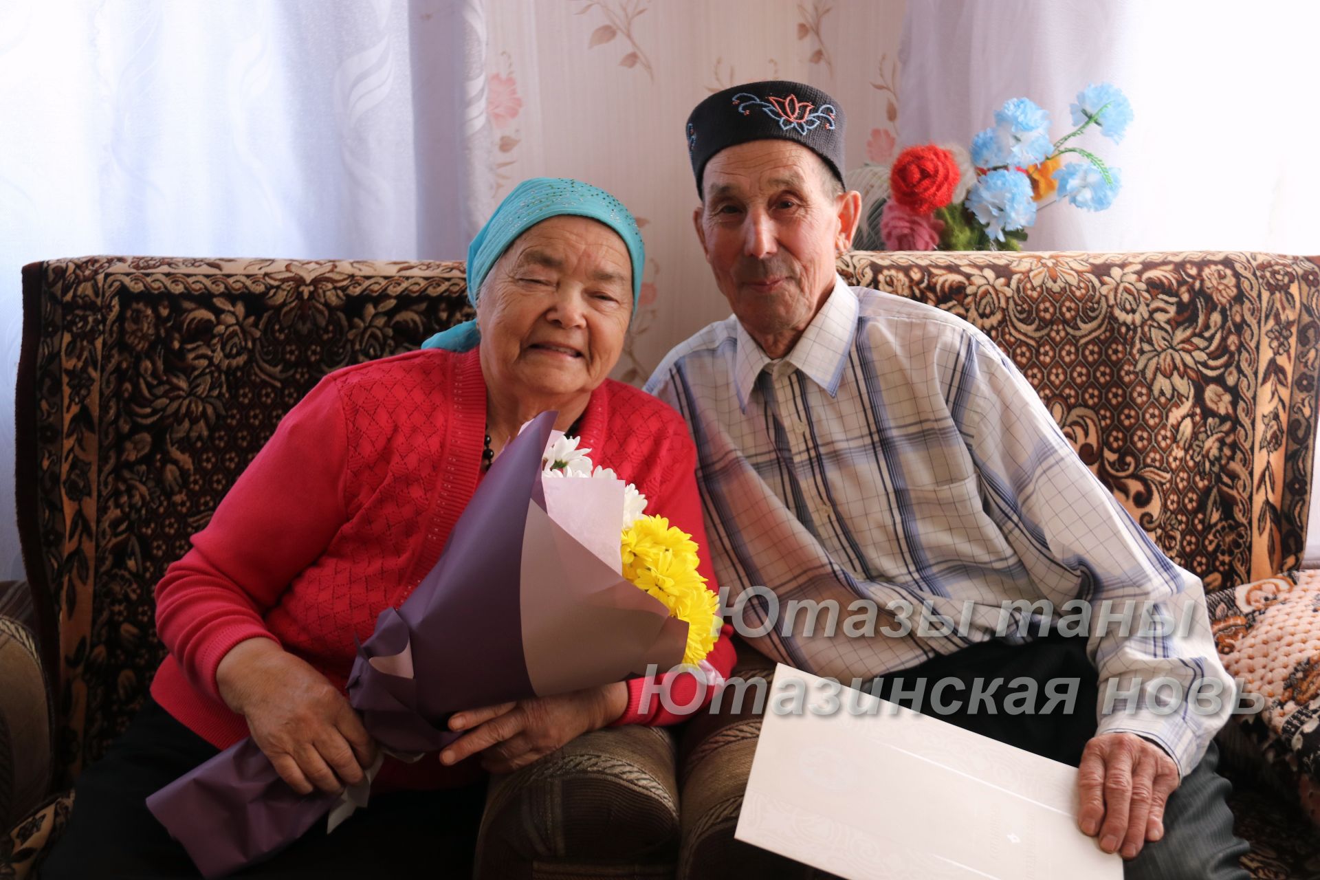 Семья Заляевых из деревни Кряш-Буляк отпраздновала бриллиантовую свадьбу