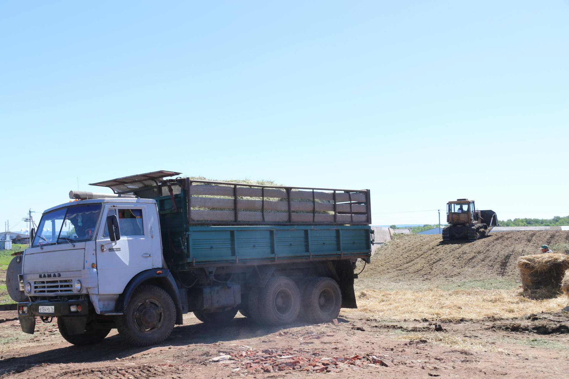 Заготовка кормов в Ютазинском районе идет медленнее, чем хотелось бы