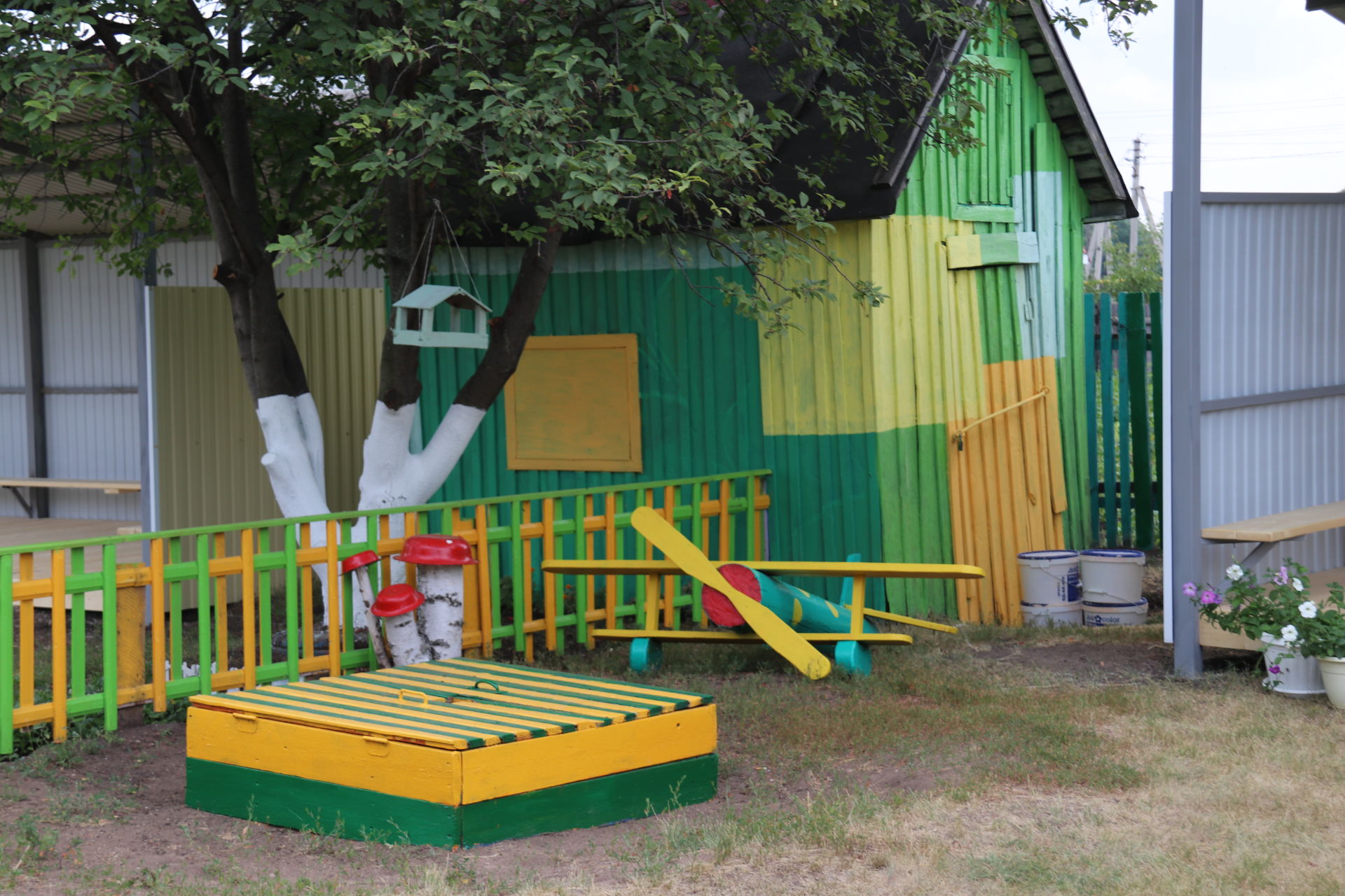 Капитальный ремонт в детском саду «Солнышко» на стадии завершения