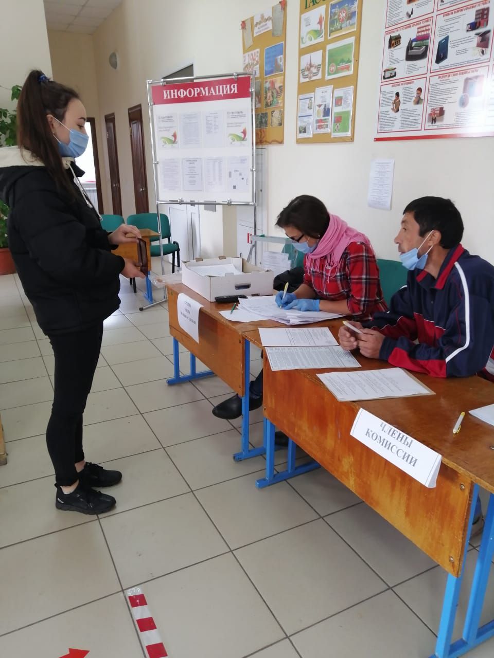 Аделя Шайхутдинова из села Акбаш впервые приняла участие в выборах