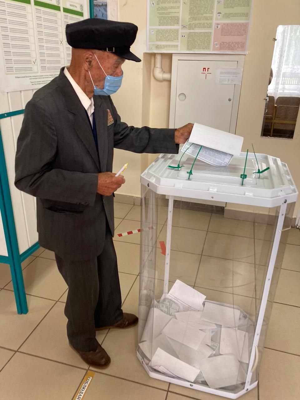 Аделя Шайхутдинова из села Акбаш впервые приняла участие в выборах