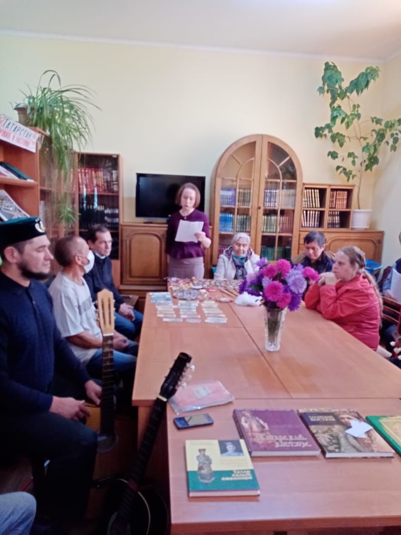 В Центральной библиотеке состоялась очередная встреча клуба «Возрождение», посвященная празднования 100-летия ТАССР