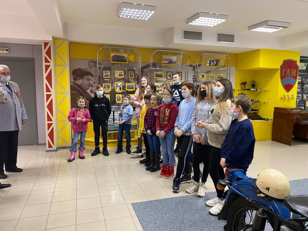 Воспитанники Чистопольского детского дома посетили Управление ГИБДД МВД по Республике Татарстан