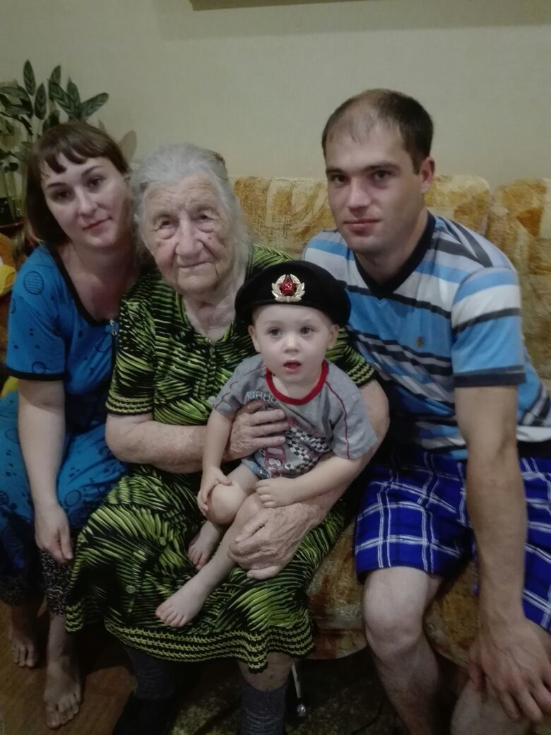 Уруссинская немка Елена Генриховна Акимченкова на днях отмечает 100-летний юбилей