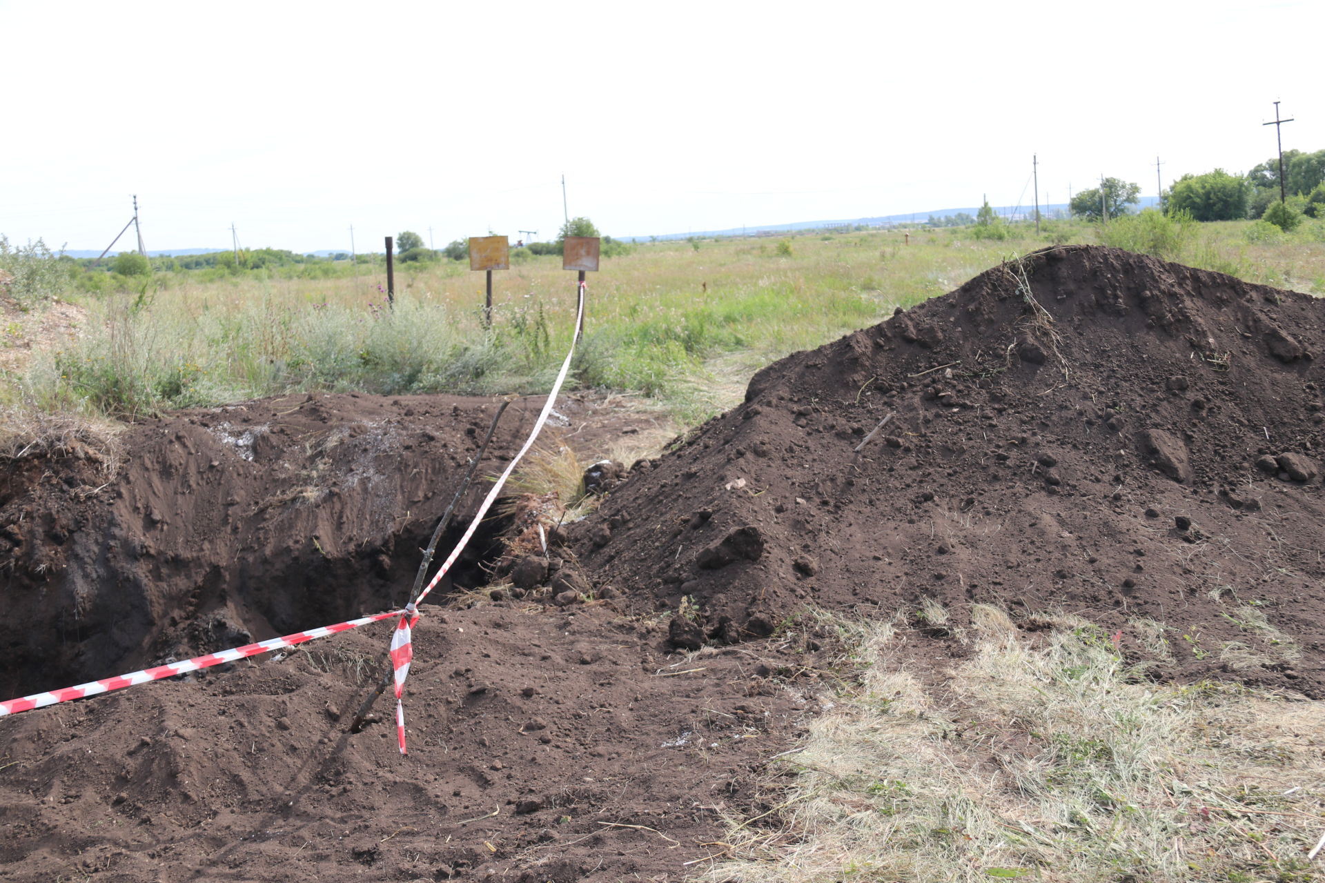 Близ села Екатериновка прорвало нефтепровод: разлив локализован