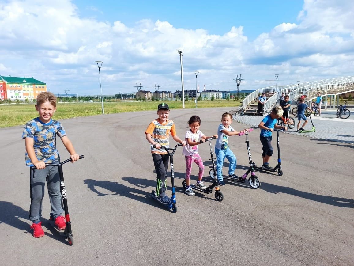 30 июля в парке Янарыш прошло спортивно-развлекательное мероприятие -Scooter Day