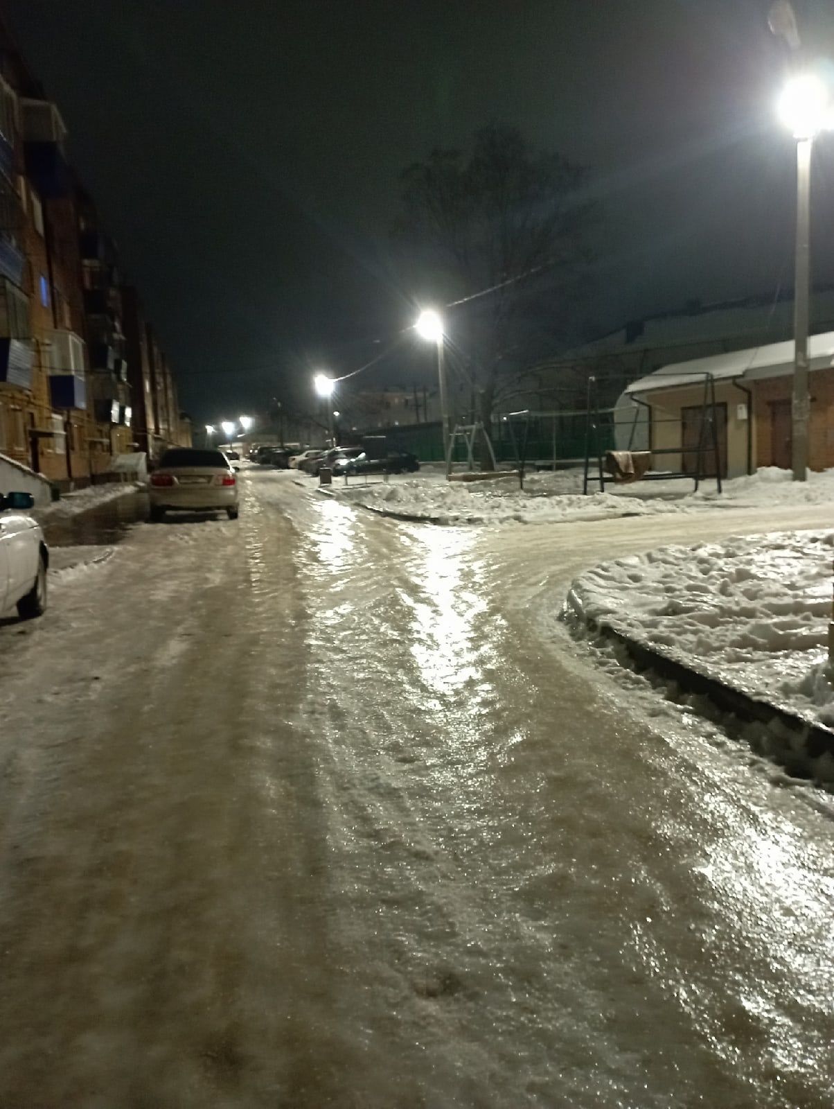 Ледяной дождь прошел в Ютазинском районе