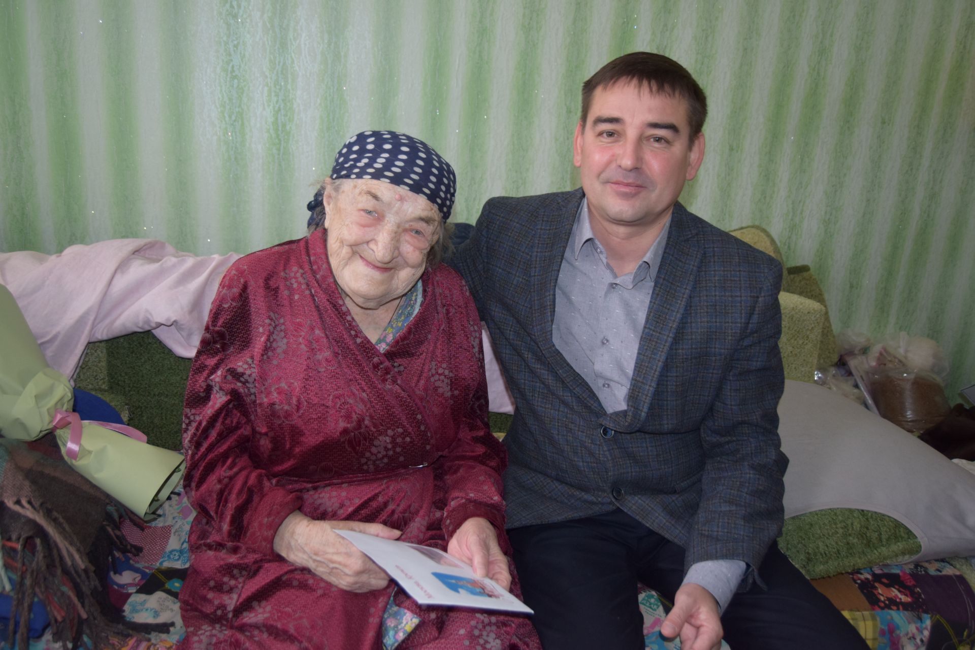 С 95-ти летним юбилеем поздравили Лидию Кочеткову