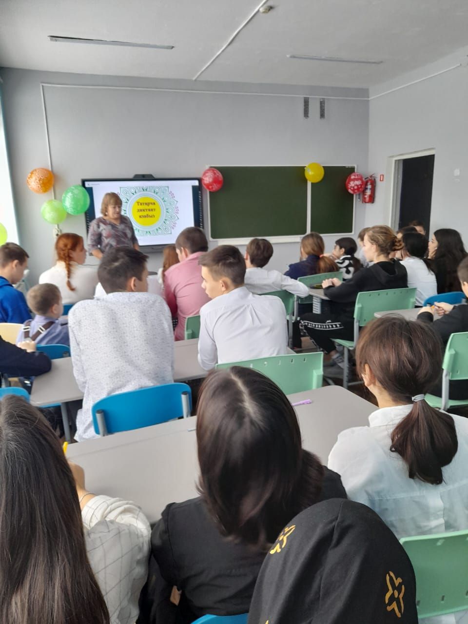 Школы района приняли участие в Международной акции Татарча диктант
