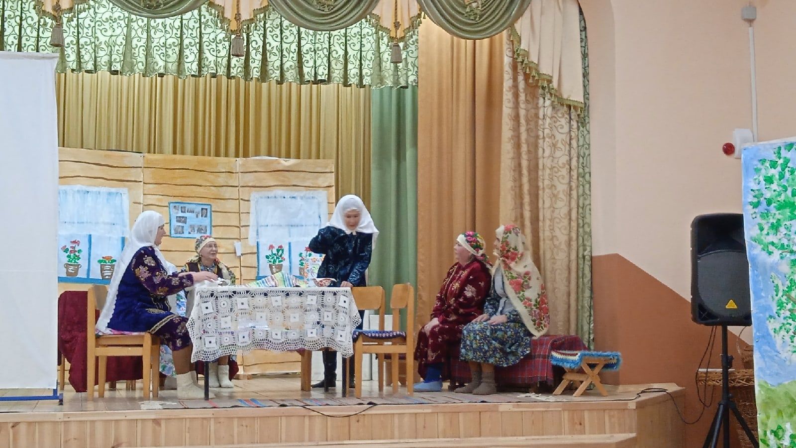 Байрякинский сельский клуб принял участие в смотре театральных коллективов