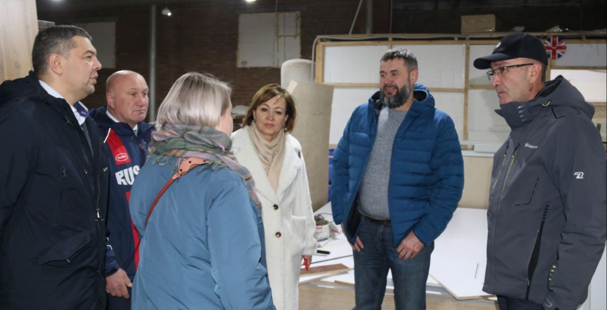 Район с рабочим визитом посетила руководитель центра общественных проектов Анастасия Плотникова