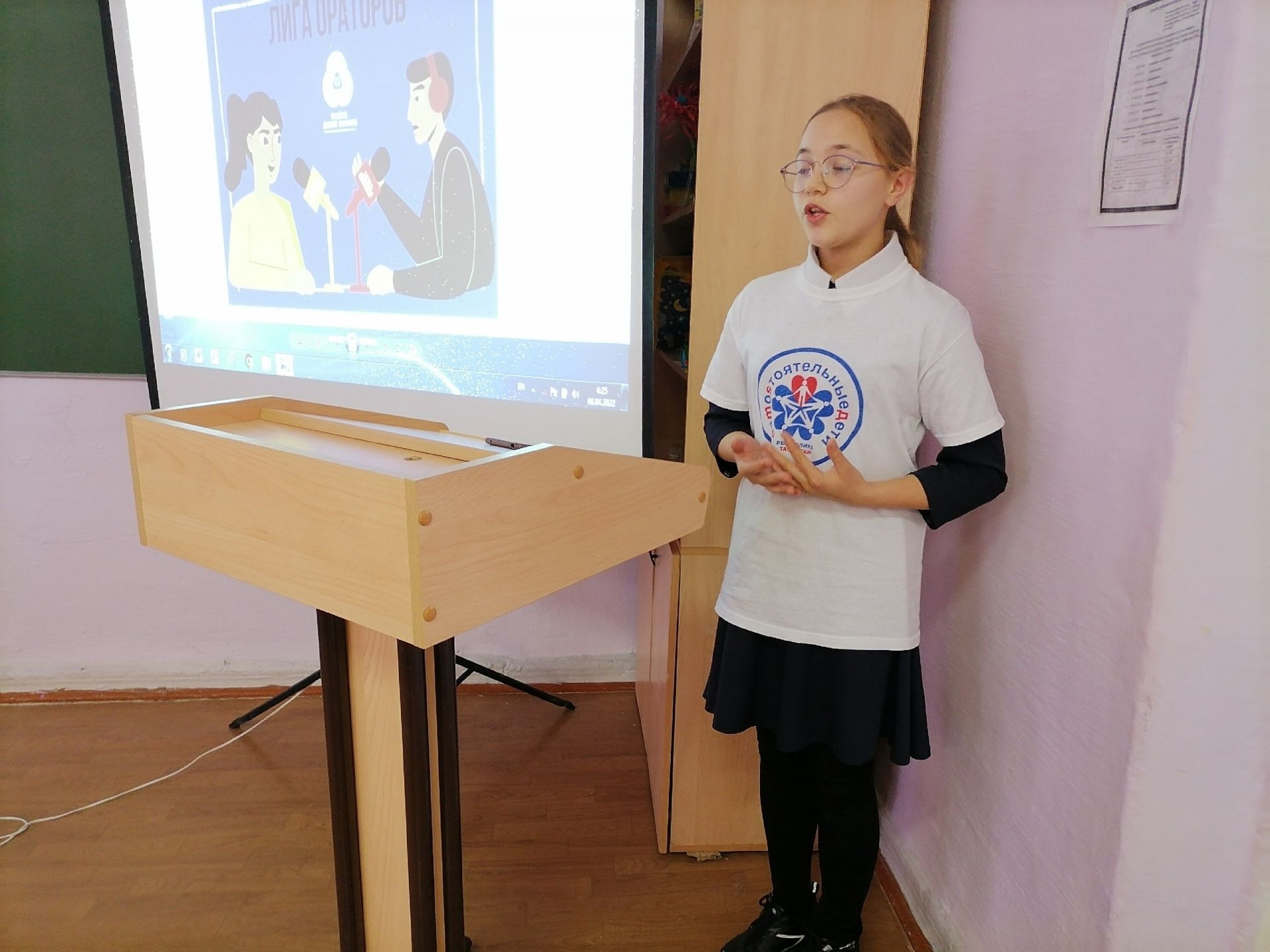 Районный конкурс «Лига ораторов» прошел в ЦДТ