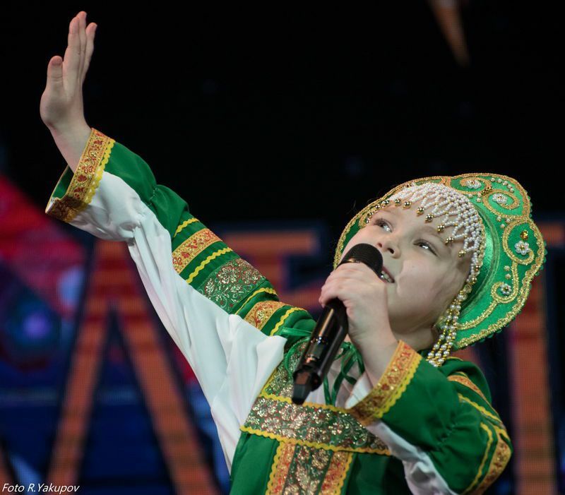 Юная вокалистка детской школы искусств покоряет Казань
