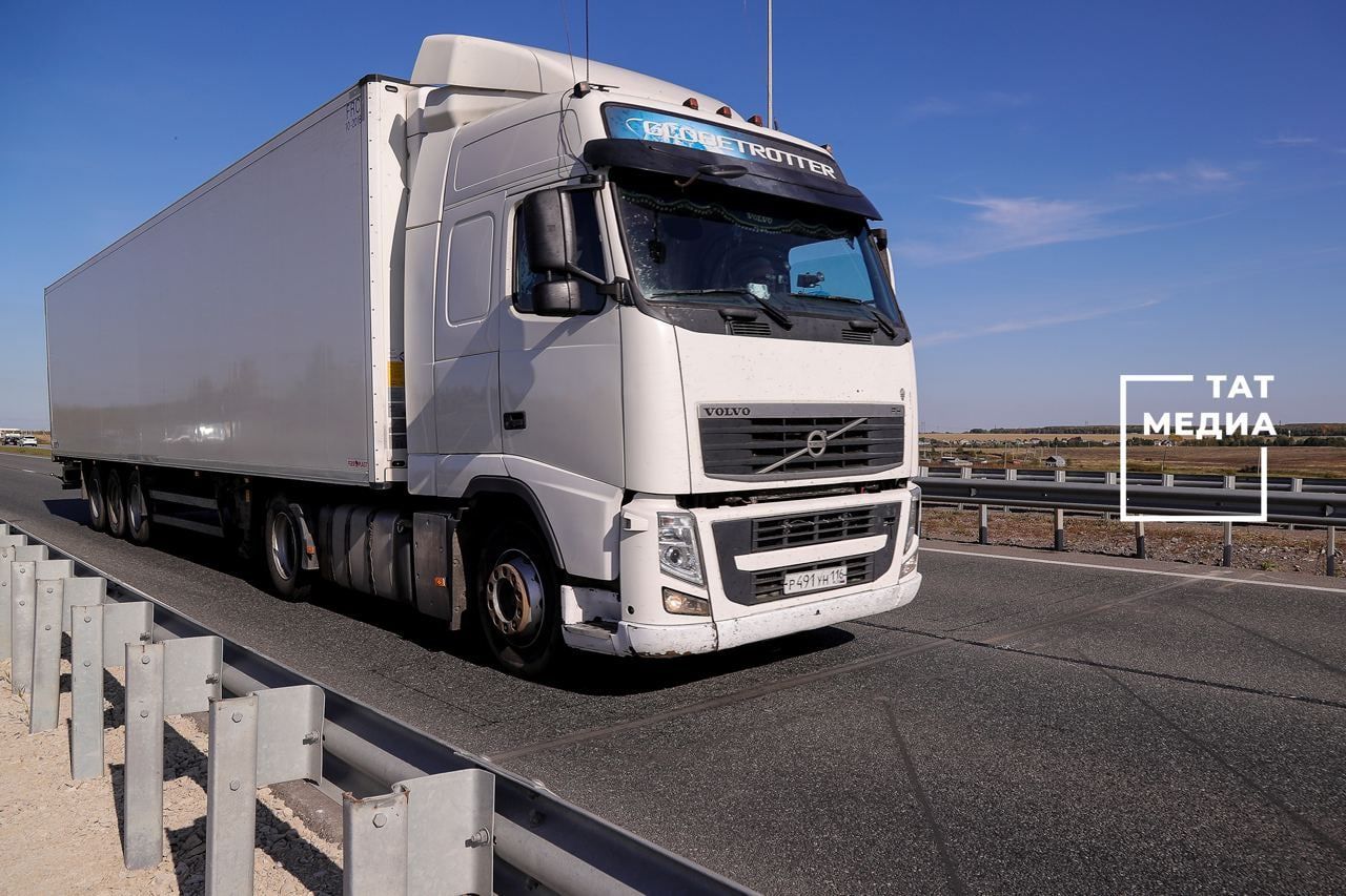 В Татарстане более четырёхсот водителей грузовиков наказали за попытку скрыть перегруз