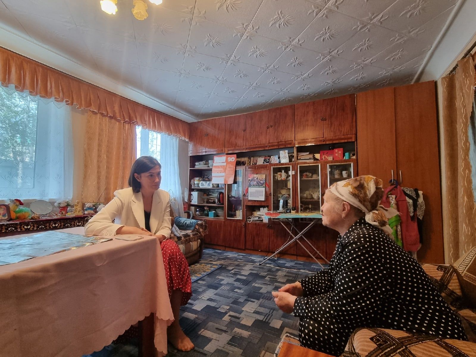 90-летний юбилей отмечает жительница поселка Уруссу Ютазинского района РТ Матвеева Мария Павловна