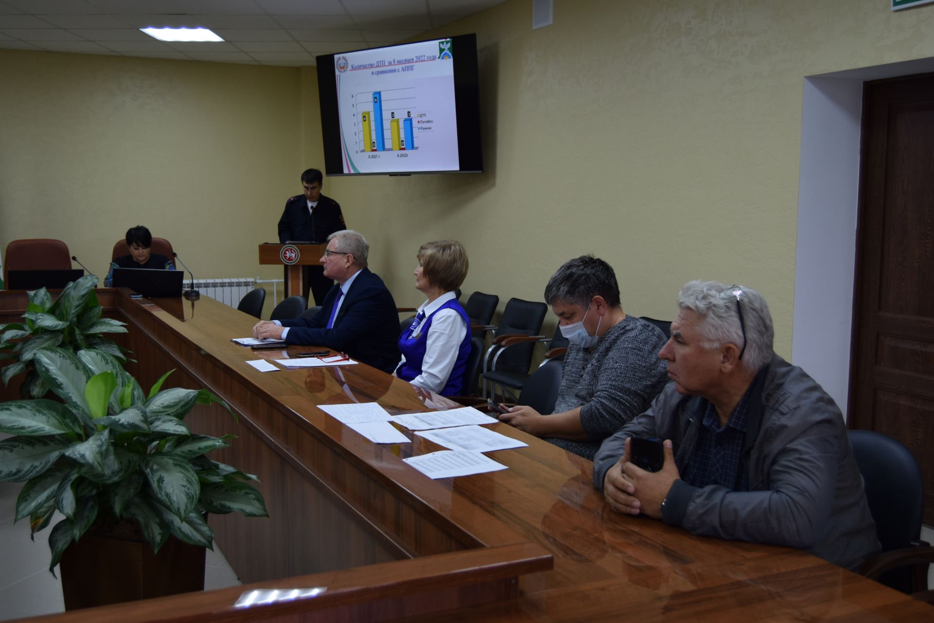 В Ютазинском районе прошло заседание комиссии по безопасности дорожного движения