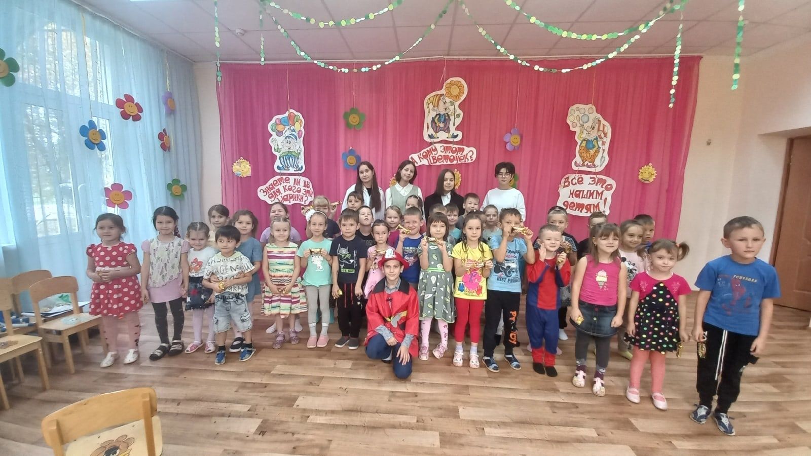 Уруссинские школьники провели мероприятие по пожарной безопасности в детском саду
