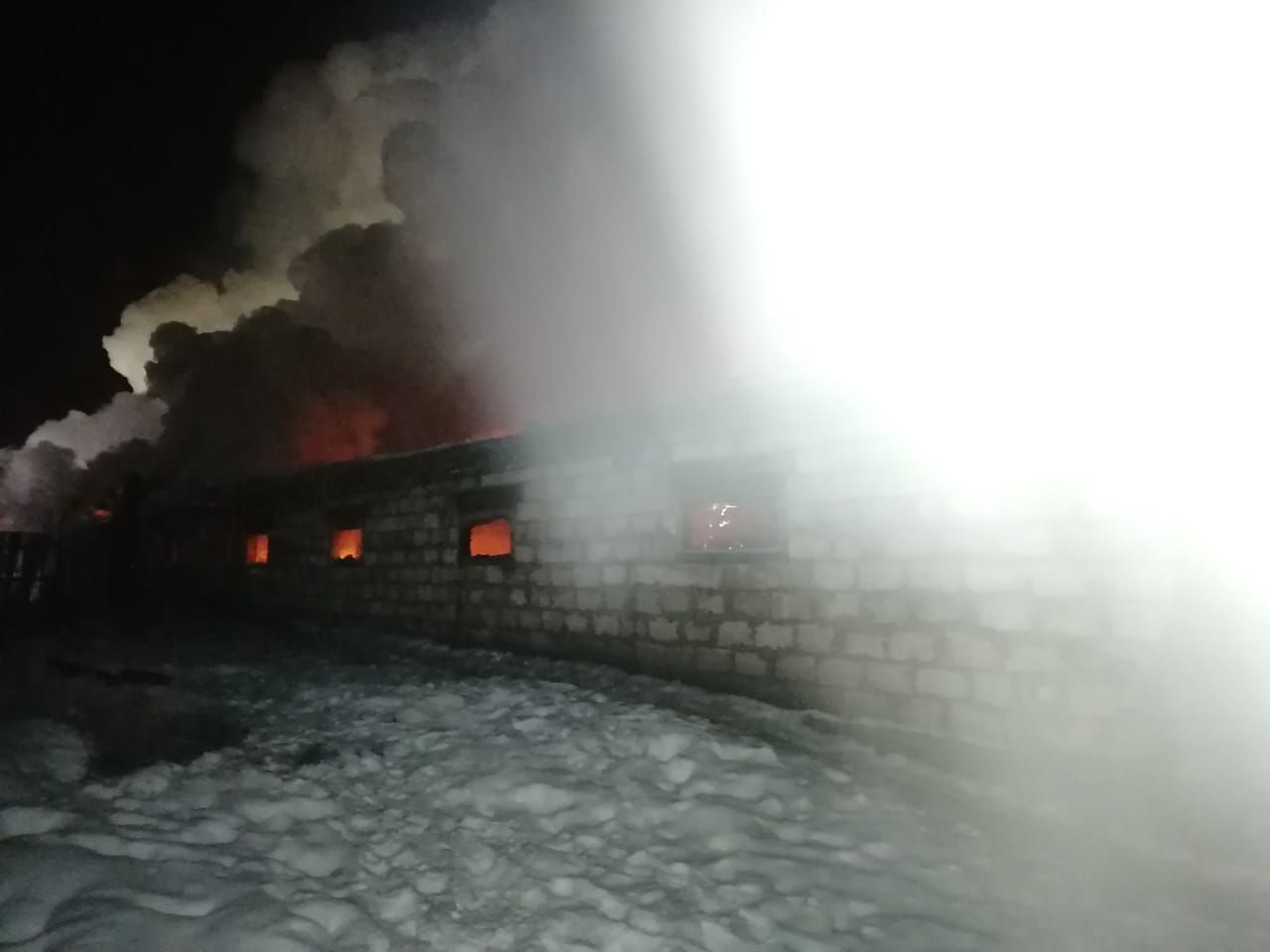 Сегодня ночью было происшествие в Абсалямово