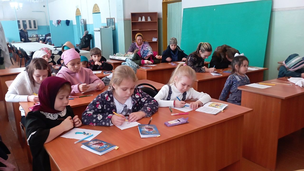 Воскресная школа Уруссинского Свято-Никольского храма возобновила свою работу