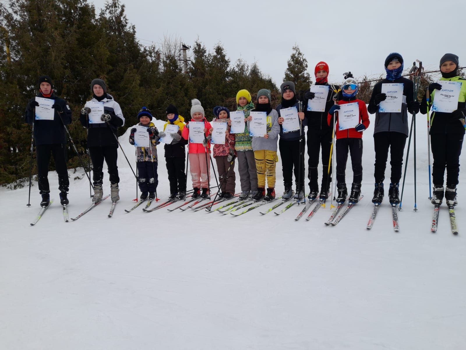 Ютазинская лыжня готовит лучших лыжников