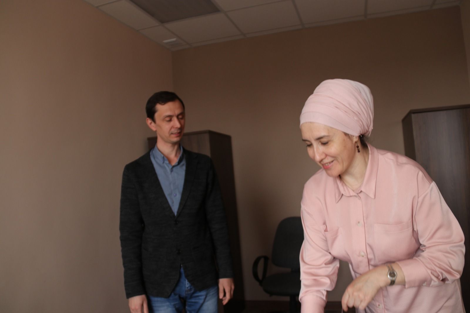 Столичные коллеги у нас в районе
