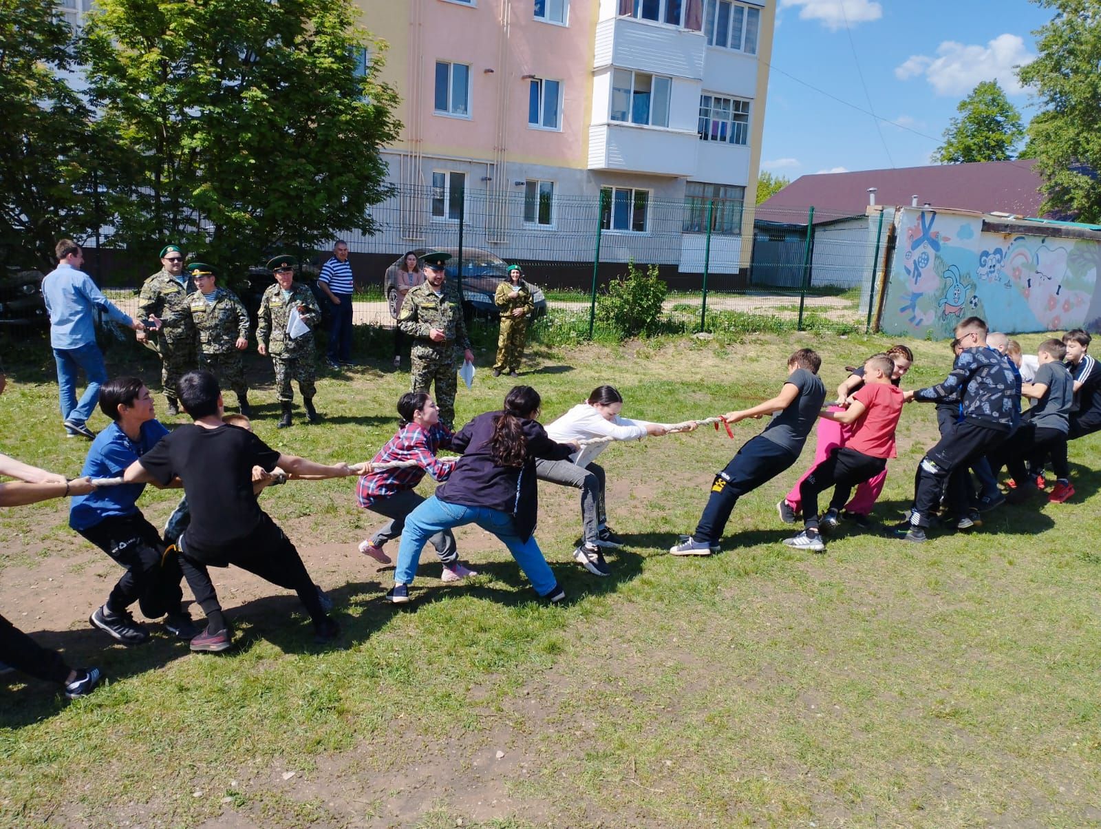 Соревнования «Юные патриоты» посвящённые 105-летию Пограничной службы ФСБ РФ прошли в Уруссу