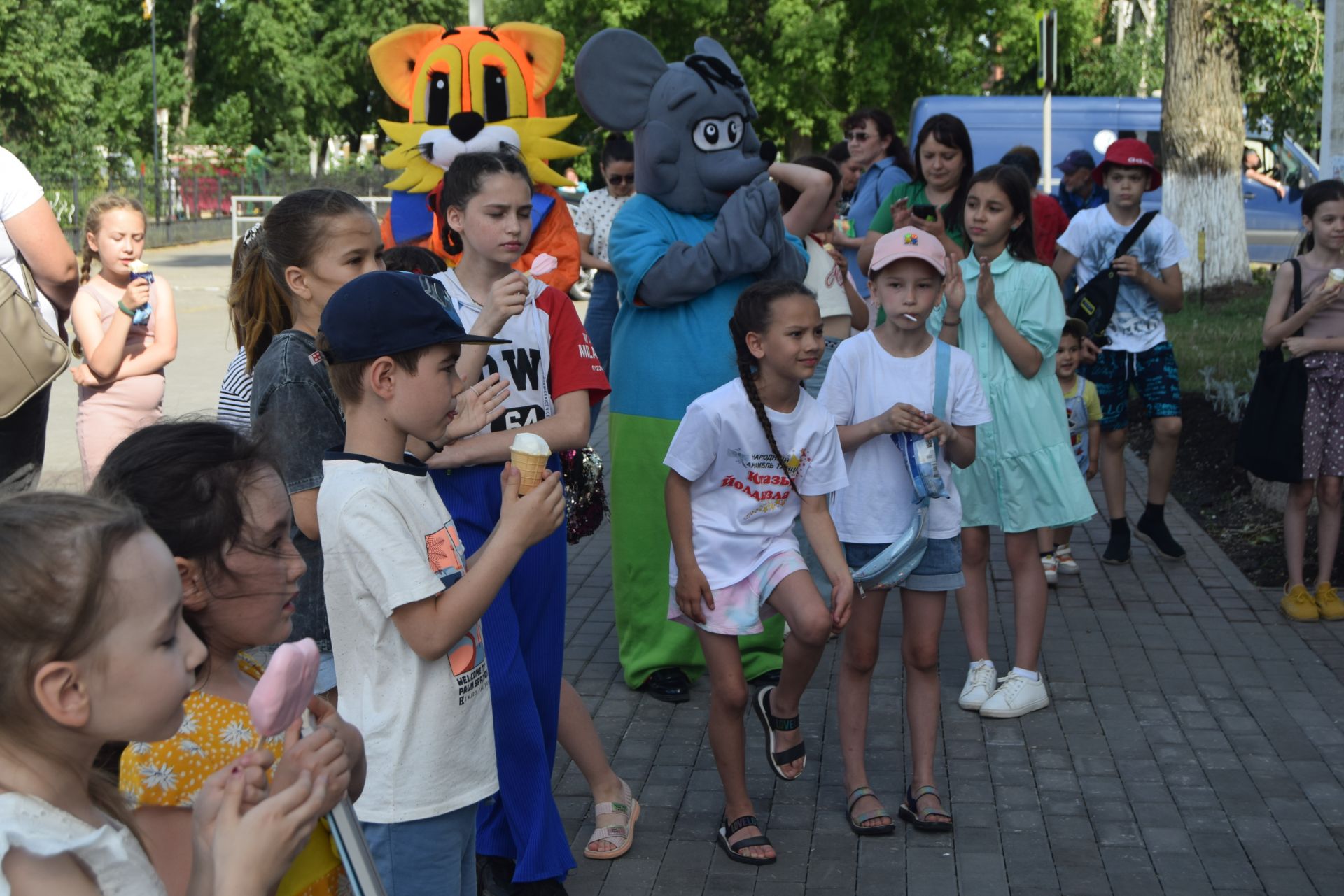 Профсоюз Совета и Исполкома Ютазинского района провел детский праздник