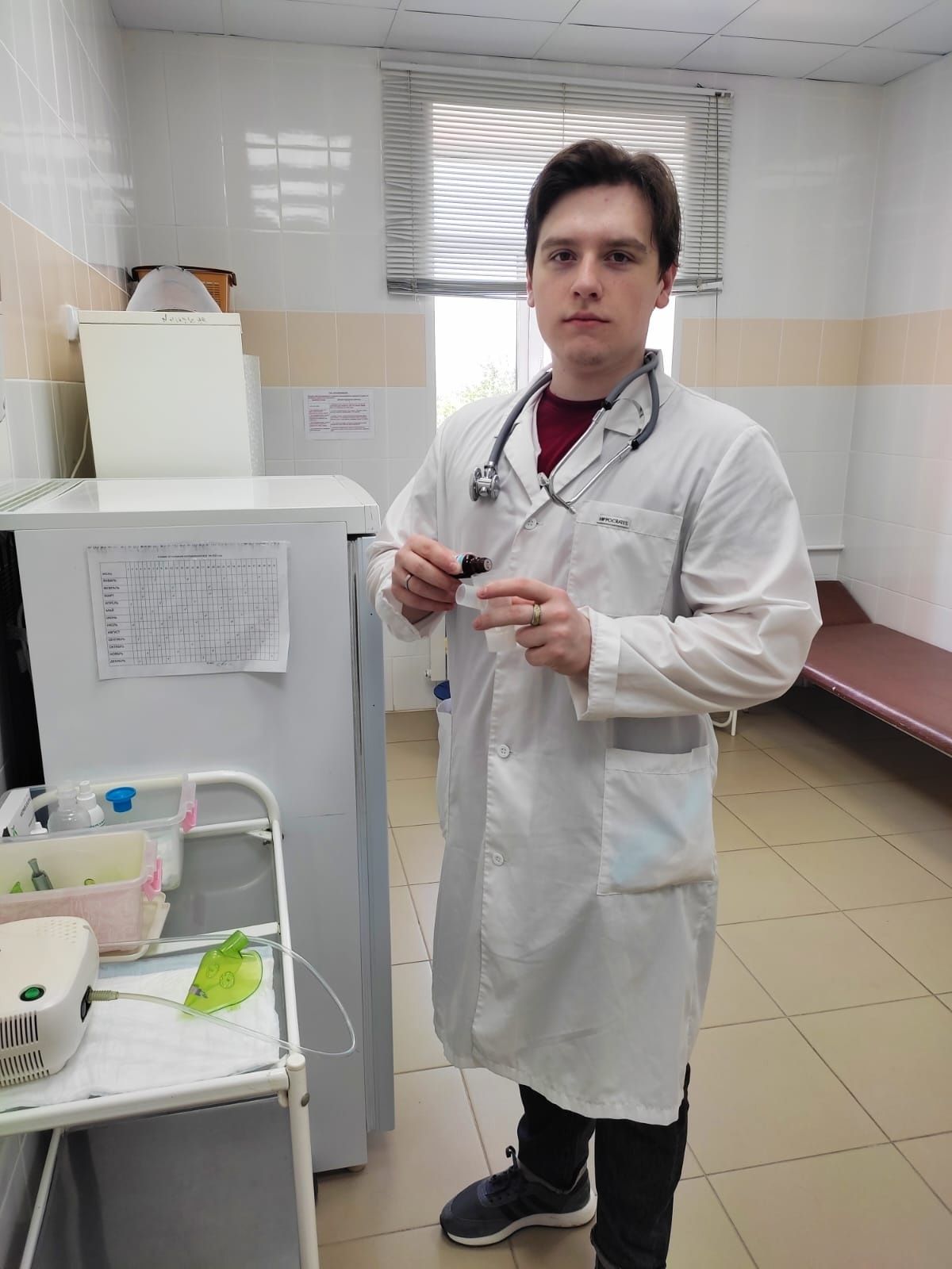 Студенты-медики практикуются в Уруссинской ЦРБ