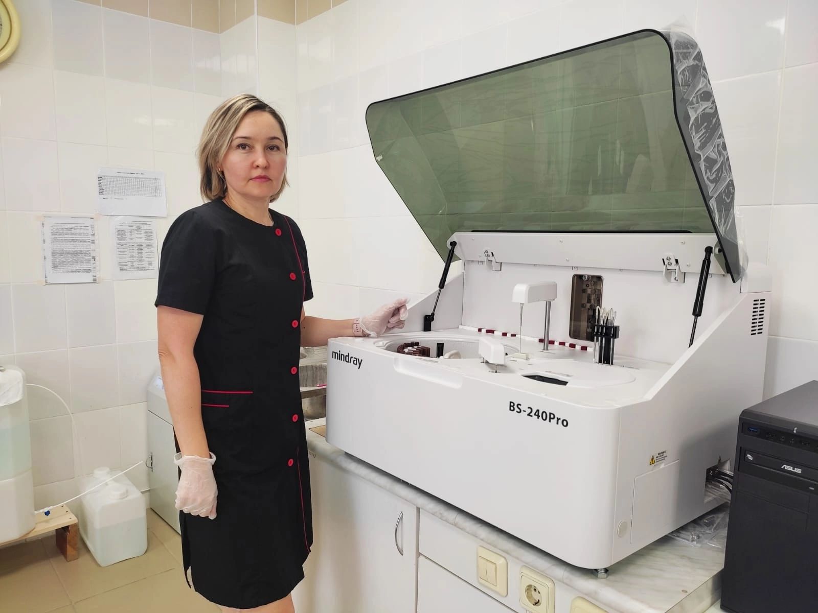 Клинико-диагностическая лаборатория Уруссинской центральной районной больницы пополнилась современным оборудованием