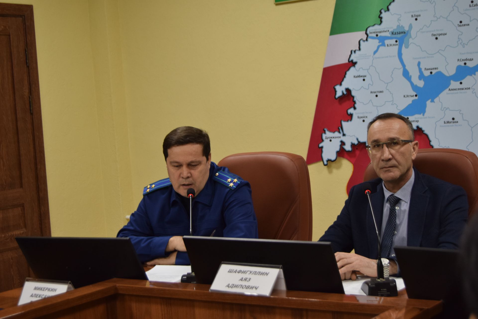 В Ютазинском районе состоялось заседание антитеррористической комиссии