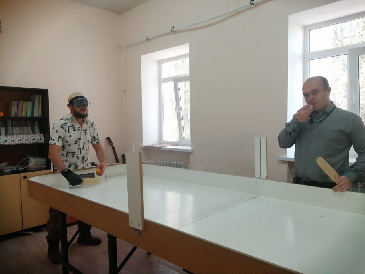 Слабовидящие проявили себя в настольном теннисе