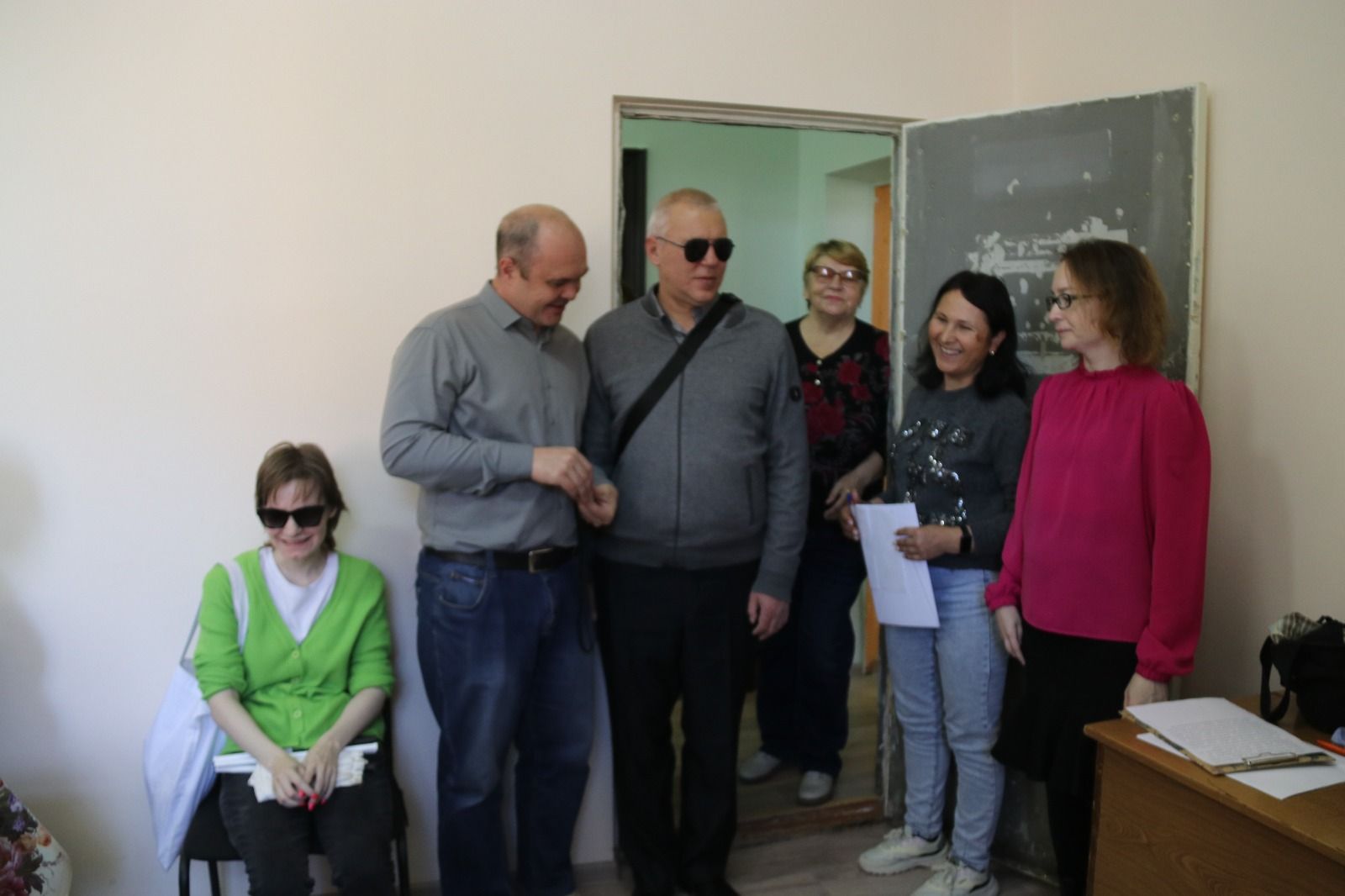 Слабовидящие проявили себя в настольном теннисе