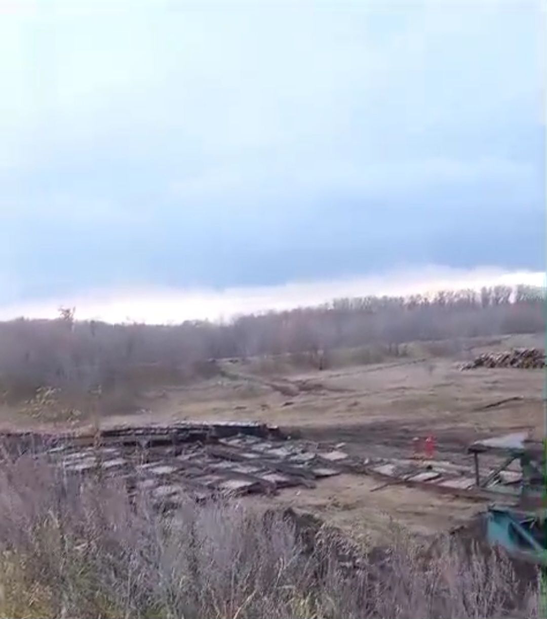 На каком этапе проходит реконструкция моста через реку Ик