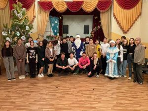 В Ютазинской школе прошла новогодняя музыкально-развлекательная программа