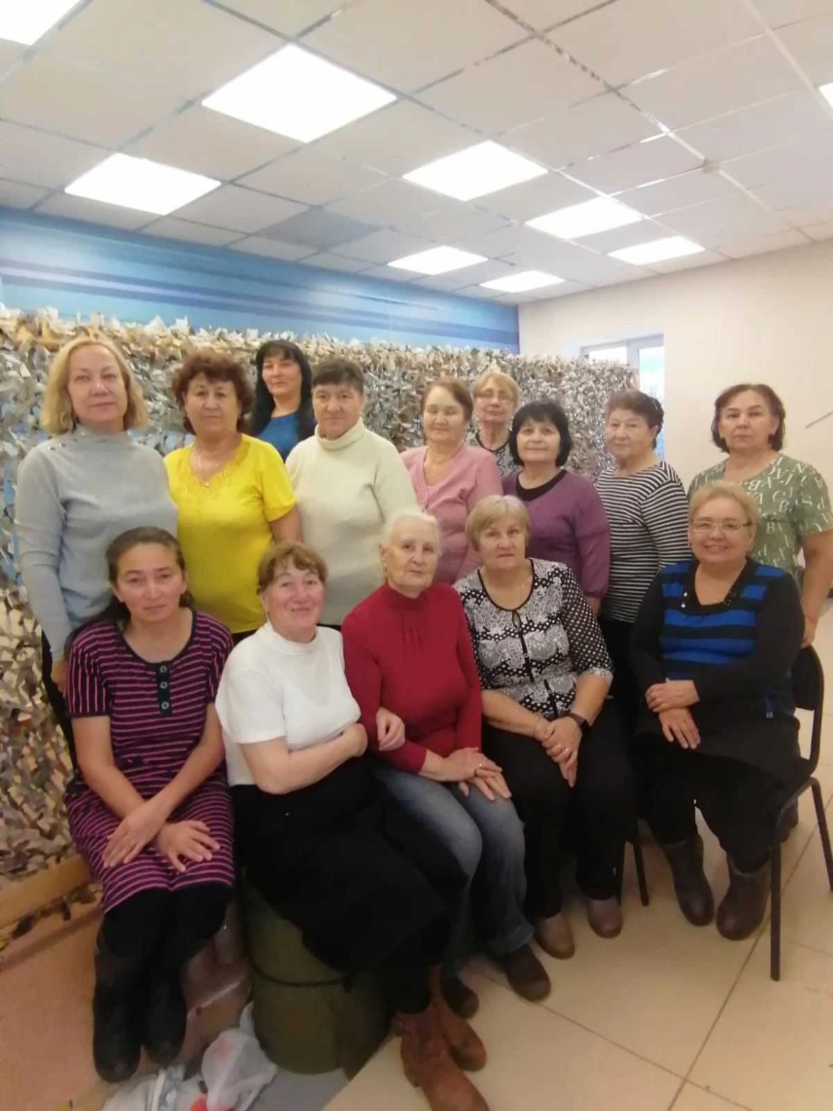 Участники групп «По зову сердца» и «Балыкчы» не перестают заниматься производством маскировочных сеток